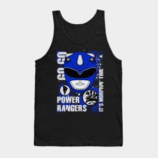 It's Morphin' Time Blue Ranger, MMPR Tank Top